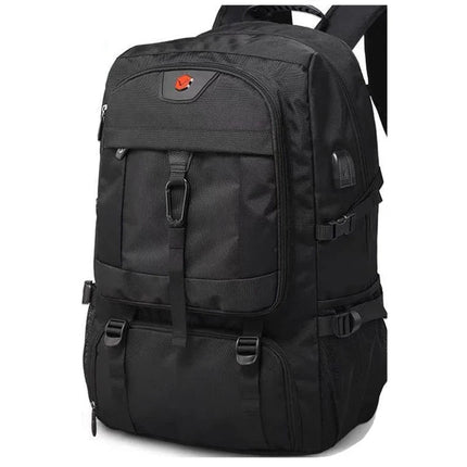 Explorer's Choice | Expandable Travel Backpack with USB Charging Port | Ergonomic Design for Ultimate Comfort 1