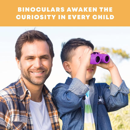 Explorer's Choice | Kids Binoculars with 8x21 Magnification | Lightweight & Shockproof for Outdoor Adventures 3