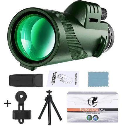 Explorer's Choice | Monocular Telescope with 80x Magnification | Compact Design for Bird Watching and Outdoor Adventures 8