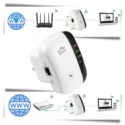 External WiFi Extender | High-Speed WiFi Booster with Extended Range | Reliable Signal Strength for Seamless Connectivity 3