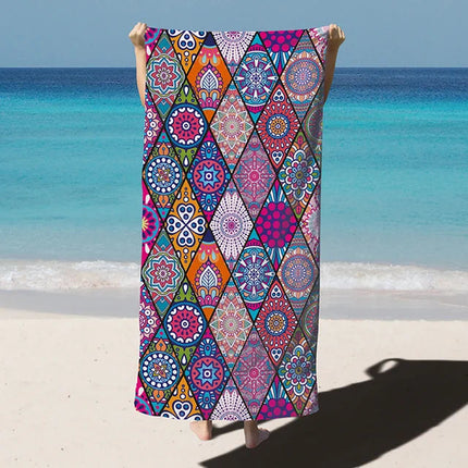 Extra Large Microfiber Beach Towel with Quick-Dry Fabric | Lightweight & Absorbent for Ultimate Comfort 3
