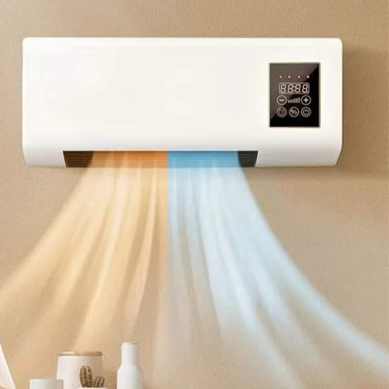 Wall Mounted Air Conditioner with Remote, Heating and Cooling Air Conditioner, Wall AC Unit for Hot and Cold Air_00