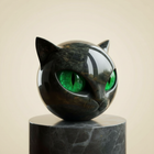 Cat Sculpture, Resin Cat Figurine for Home Decor, Statue for Coffee Table Decor and Office Decor, Gift for Cat Lovers