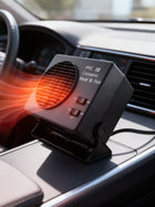 Portable Car Heater, Car Defroster with Heating and Fan Modes, 12V Ceramic Heater with Automatic Thermostat