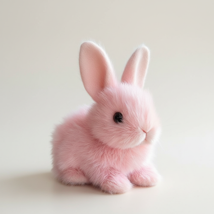 Cuddly Stuffed Bunny, Interactive Stuffed Animal for Kids, Realistic Hopping Plush Bunny Toy with Sounds
