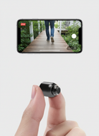 Mini Security Camera for Home, 1080p WiFi Camera with Night Vision and Motion Detection, Nanny Cam for Baby and Pet