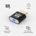 HDMI Dummy Plug 4K, HDMI EDID Emulator, Virtual Display Adapter for PC Graphics Card, Computer Accessories for Mining