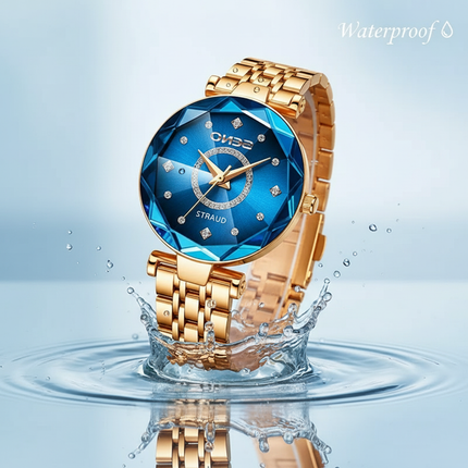 Elegant Watch for Women, Ladies Wristwatch with Rose Gold Accents – image 5