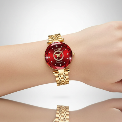 Womens Watches with Sunburst Dial, Dainty Watch – image 4