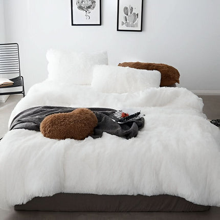 FLUFFUREST | Plush Fleece Bedding Set with Breathable Comfort | All-Season Softness for Cozy Sleep 11