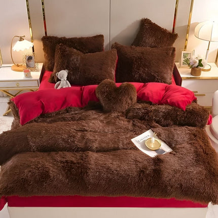 FLUFFUREST | Plush Fleece Bedding Set with Breathable Comfort | All-Season Softness for Cozy Sleep 2