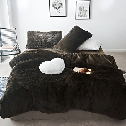 FLUFFUREST | Plush Fleece Bedding Set with Breathable Comfort | All-Season Softness for Cozy Sleep 9