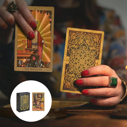 Tarot Card Deck with Guide Book, Fortune Telling Cards