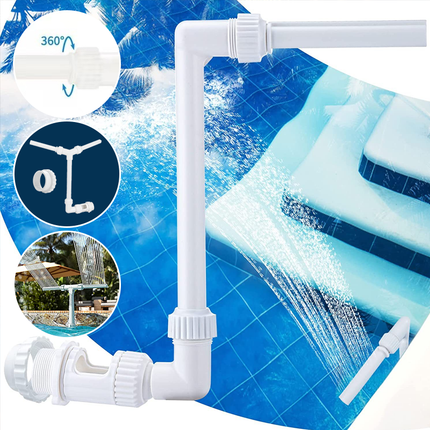 Swimming Pool Fountain Sprayer with Cooling Mist, Pool Water Feature for Summer – image 16