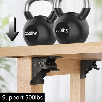 Folding Metal Bracket Heavy Duty, 2 Pack – image 6