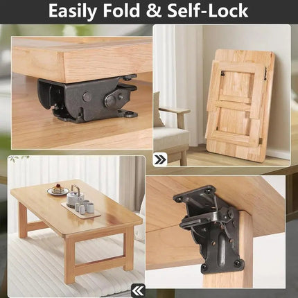 Folding Metal Bracket Heavy Duty, Collapsible Steel Bracket