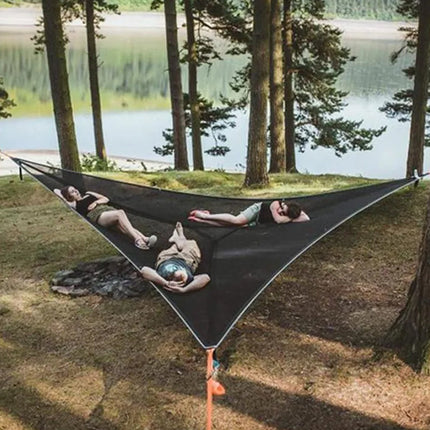 Family Adventure | Multi-Person Hammock with 3-Point Anchor System | Perfect for Camping and Outdoor Fun 10
