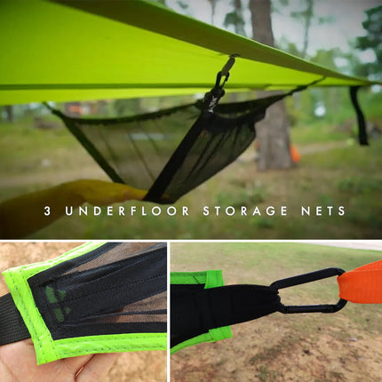 Family Adventure | Multi-Person Hammock with 3-Point Anchor System | Perfect for Camping and Outdoor Fun 2