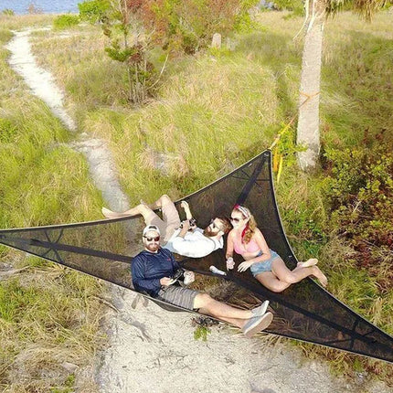 Family Adventure | Multi-Person Hammock with 3-Point Anchor System | Perfect for Camping and Outdoor Fun 9