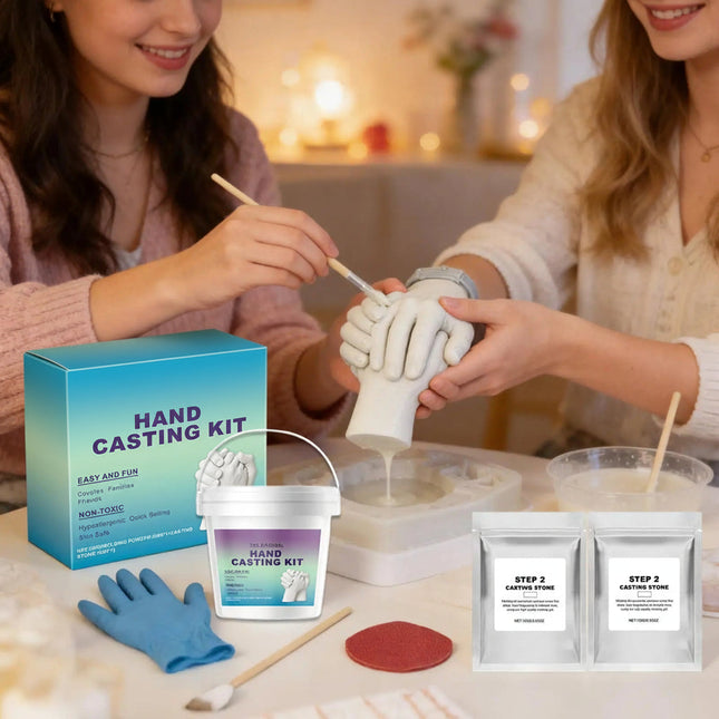 Family Keepsake | Hand Casting Kit for Memorable Moments with Easy DIY Process 1
