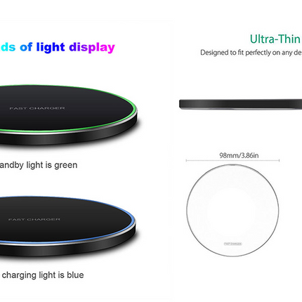 Wireless Charger for iPhone and Samsung, 30W Fast Wireless Charging Pad – image 14