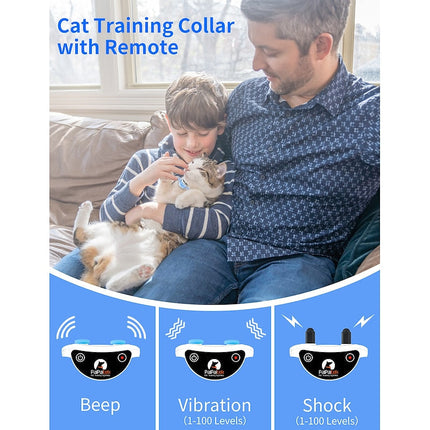 FelixNova | Cat Collar with Remote Control for Effective Behavior Correction | Safe Training Device for Cats 5