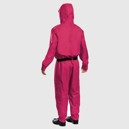 Festive Costume Collection | Halloween Jumpsuit Costume with Mask & Belt | Complete Outfit for Themed Parties 4