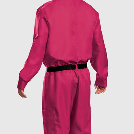 Festive Costume Collection | Halloween Jumpsuit with Mask & Belt | Complete Outfit for Themed Events 5