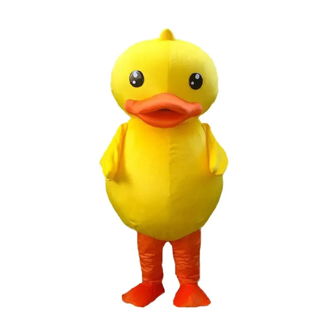 Festive Duck | Adult Mascot Costume with Comfortable Fit | Perfect for Halloween and Parties 1