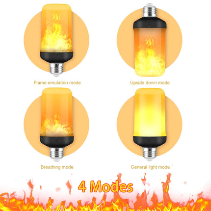 Festive Glow | LED Flame Light Lamp with 4 Modes for Ambiance 4