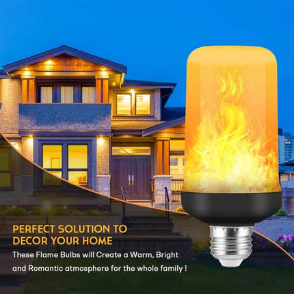 Festive Glow | LED Flame Light Lamp with 4 Modes for Ambiance 5
