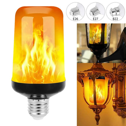 Festive Glow | LED Flame Light Lamp with 4 Modes for Ambiance 8
