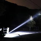 Rechargeable Flashlight with Telescopic Zoom for Ultra-Bright Illumination | Long-Lasting Light for Camping and Emergencies