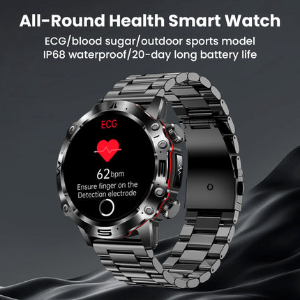 Fitaos PRO 3 | ECG Smartwatch with Blood Sugar Monitoring | Health Tracker for Active Lifestyle 1