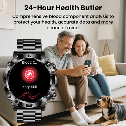 Fitaos PRO 3 | ECG Smartwatch with Blood Sugar Monitoring | Health Tracker for Active Lifestyle 5