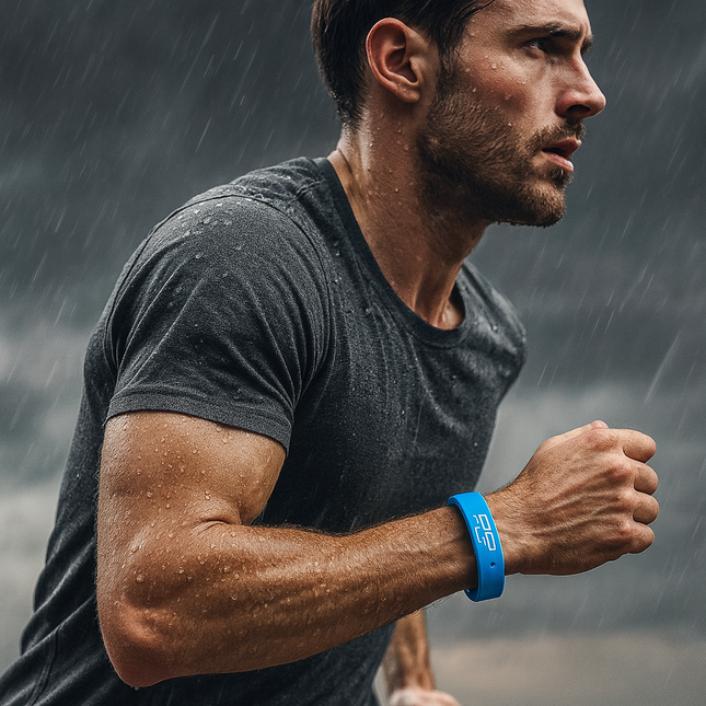 Fitness Tracker | Waterproof Smartwatch with Activity & Temperature Monitoring | Adjustable Band for Daily Health Management 1