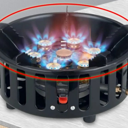 FlammaTrek | Compact Outdoor Gas Cooker with Durable Stainless Steel Construction | Foldable Design for Easy Transport 0
