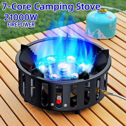 FlammaTrek | Compact Outdoor Gas Cooker with Durable Stainless Steel Construction | Foldable Design for Easy Transport 2