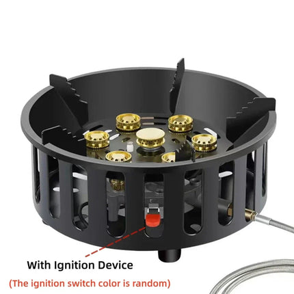 FlammaTrek | Compact Outdoor Gas Cooker with Durable Stainless Steel Construction | Foldable Design for Easy Transport 5