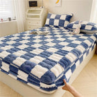 FlannelDream | Deep Pocket Fitted Sheet with Soft Velvet Material | Cozy Comfort for All Seasons 0