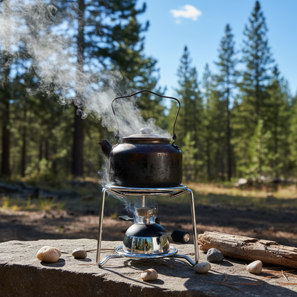 Flarevo | Portable Stainless Steel Burner Stove with Efficient Gas Consumption | Compact Design for Outdoor Cooking 3