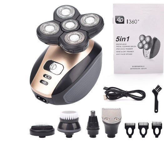 FlexSeries | Electric Shaver with Five-Blade Technology | Waterproof Design for Sensitive Skin 0