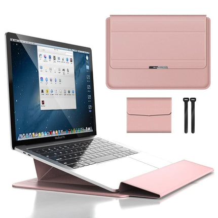 Waterproof Laptop Sleeve, 3 in 1 Laptop Stand with Palm Rest – image 14