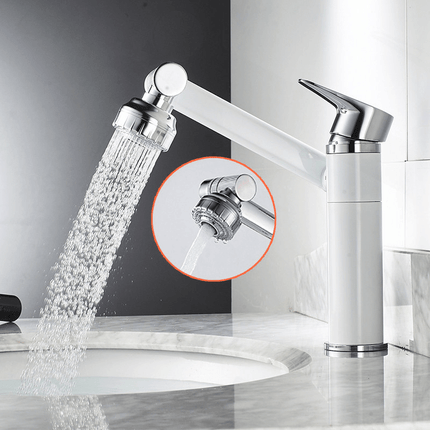 Flexible 360° Faucet Attachment with Integrated Spray Function for Effortless Cleaning 0