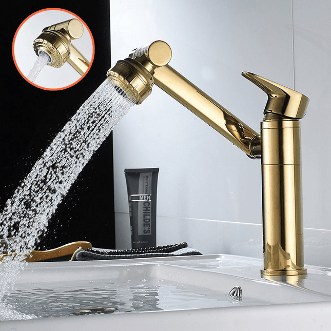 Flexible 360° Faucet Attachment with Integrated Spray Function for Effortless Cleaning 1