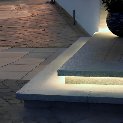 Flexible LED Strip Light | 24V Waterproof Design with Recessed Installation | Ideal for Outdoor Illumination 8