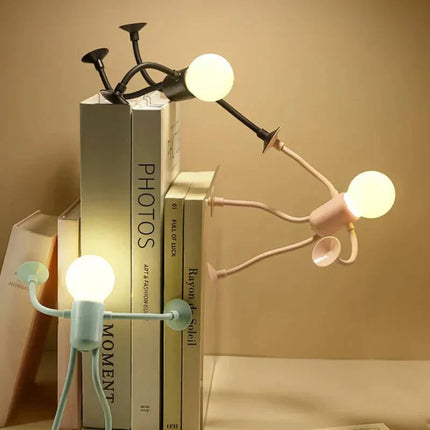 Flexible Mood LED Night Light with Warm Glow | Wireless Design for Cozy Ambiance 1