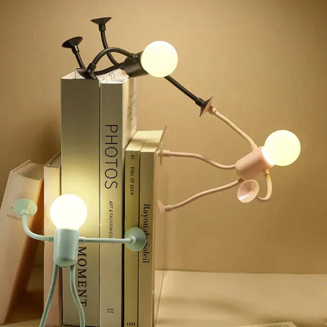 Flexible Mood LED Night Light with Warm Glow | Wireless Design for Cozy Ambiance 1