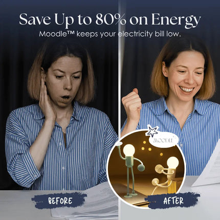 Flexible Mood LED Night Light with Warm Glow | Wireless Design for Cozy Ambiance 6