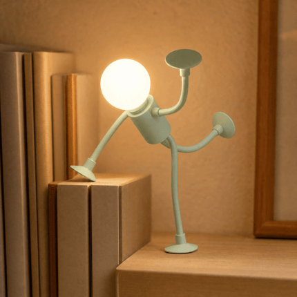 Flexible Mood LED Night Light with Warm Glow | Wireless Design for Cozy Ambiance 9